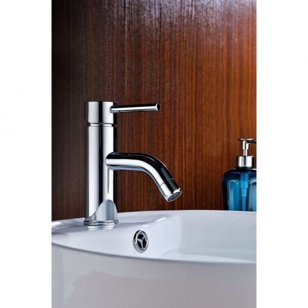 Anzzi Bravo Single-Handle Low-Arc Bathroom Faucet in Polished Chrome L-AZ030